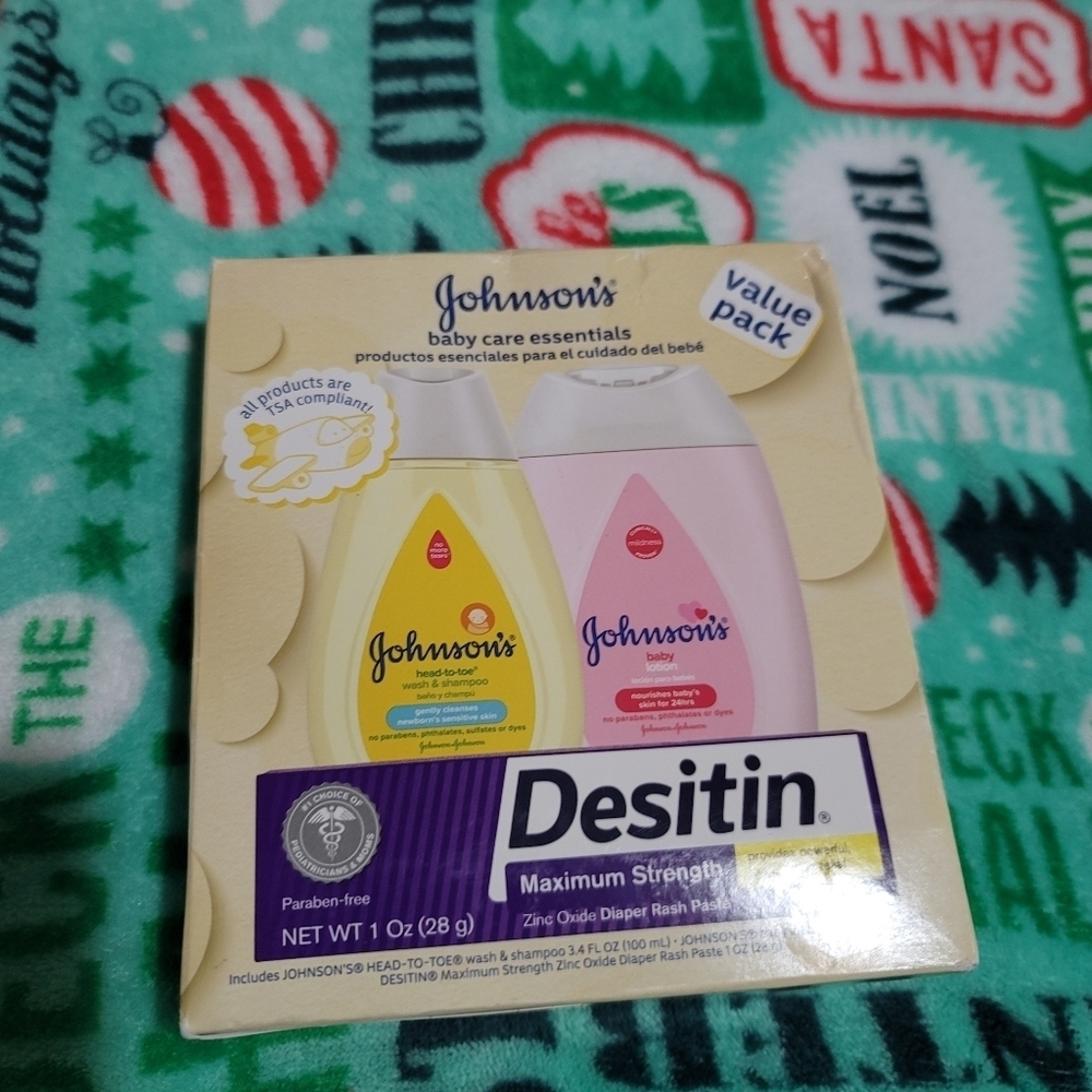 Destin Johnsons Baby Care Essentials Value Pack - Yellow and Pink